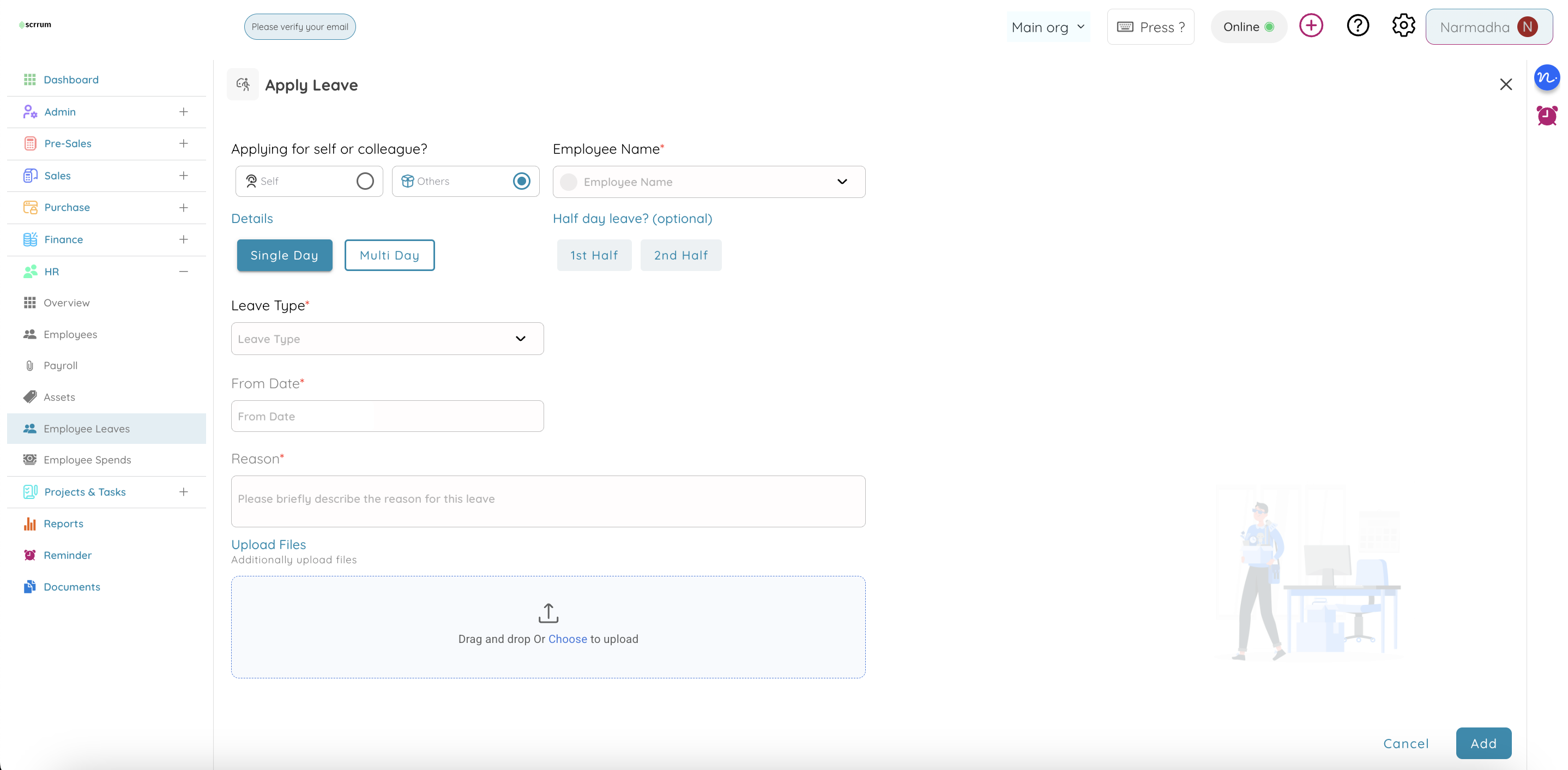 Employee Leave Management